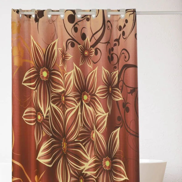 Cortina de Baño Impermeable Vainilla