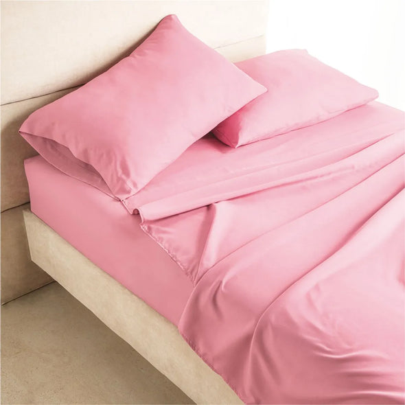 Cobertor Ligero Ultra Suave Delicious +Juego de Sabanas Esencial Rosa