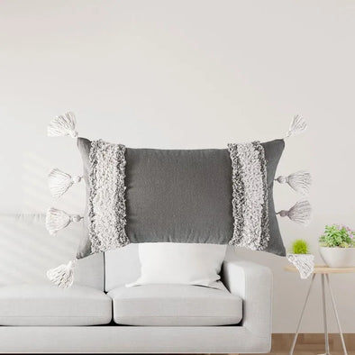 Funda Tufted Line Gris