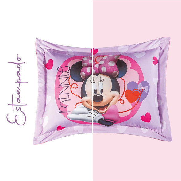 Funda de Almohada Estándar Minnie Love