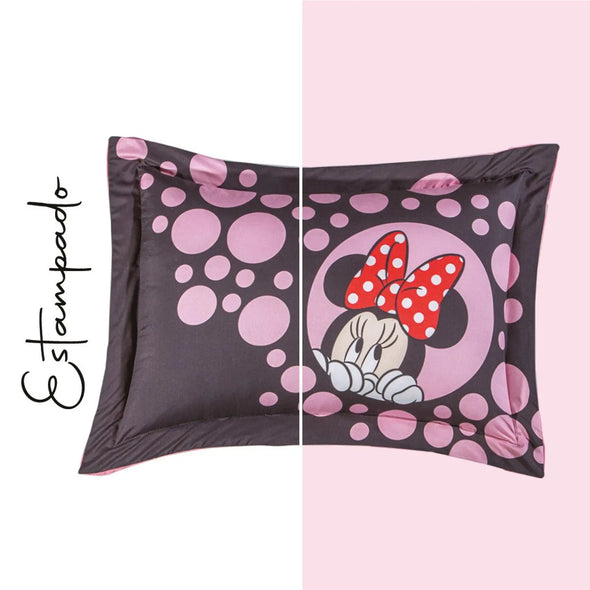 Funda de Almohada Estándar Minnie Black