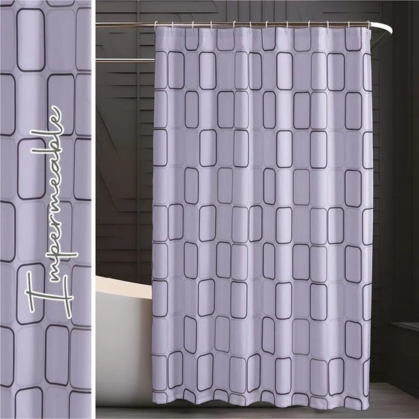 Cortina de Baño Impermeable Boston