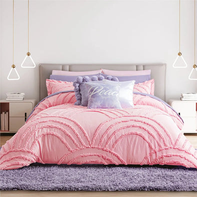 Edredón Grueso Bordado con Fundas Tufted Faby