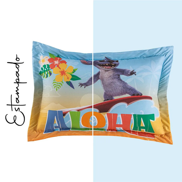 Funda de Almohada Estándar STD Stitch Ohana