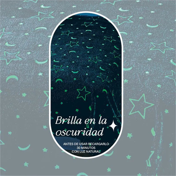 Cobertor Ultra Suave Brilla en la Oscuridad Night