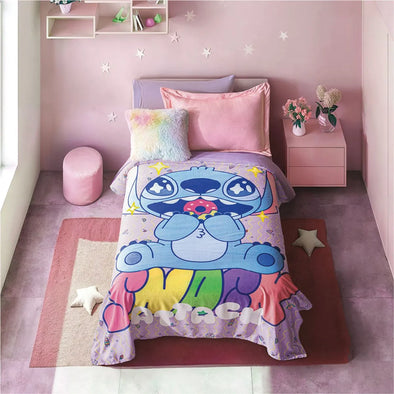Cobertor Ultra Suave Ligero Stitch Cute