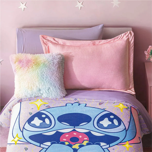 Cobertor Ultra Suave Ligero Stitch Cute
