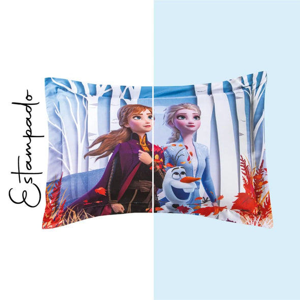 Funda de Almohada Estándar Elsa y Anna