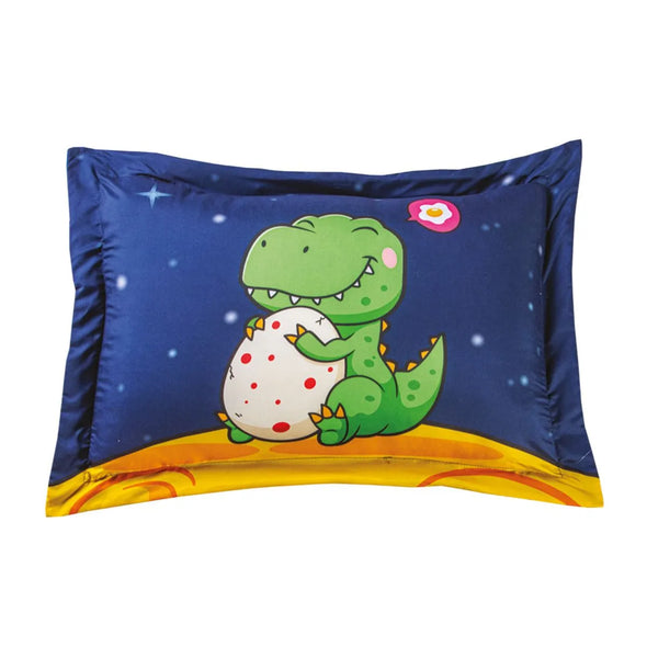 Funda de Almohada Estándar Dino Astronauta
