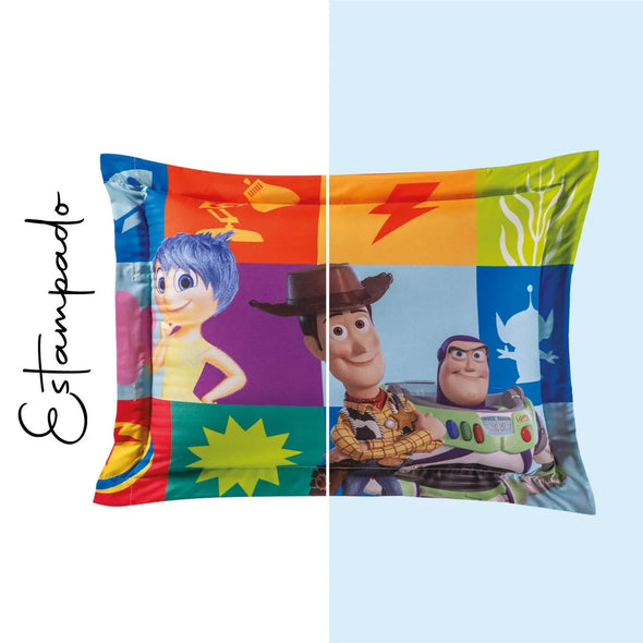Funda de Almohada Estándar Mundo Pixar