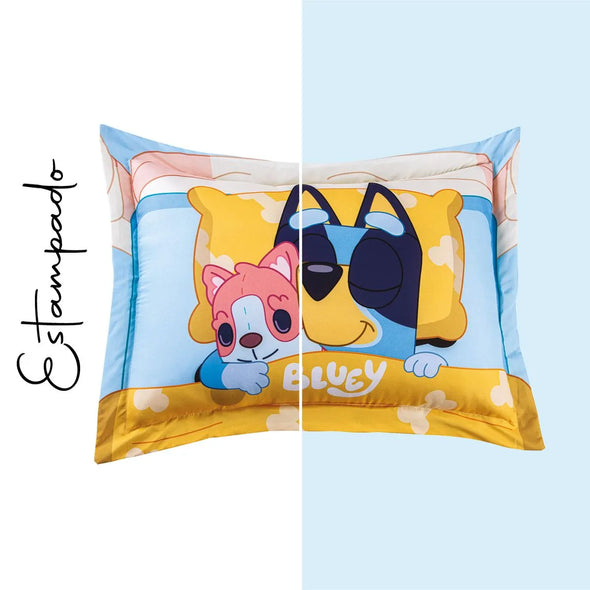 Funda de Almohada Estándar Bluey Sweet Dreams