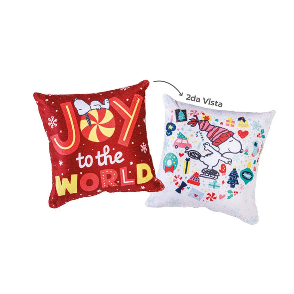Cojin Decorativo Snoopy Navidad