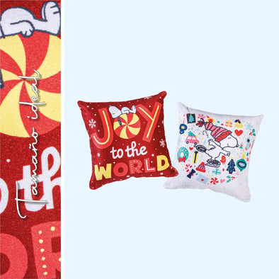 Cojin Decorativo Snoopy Navidad