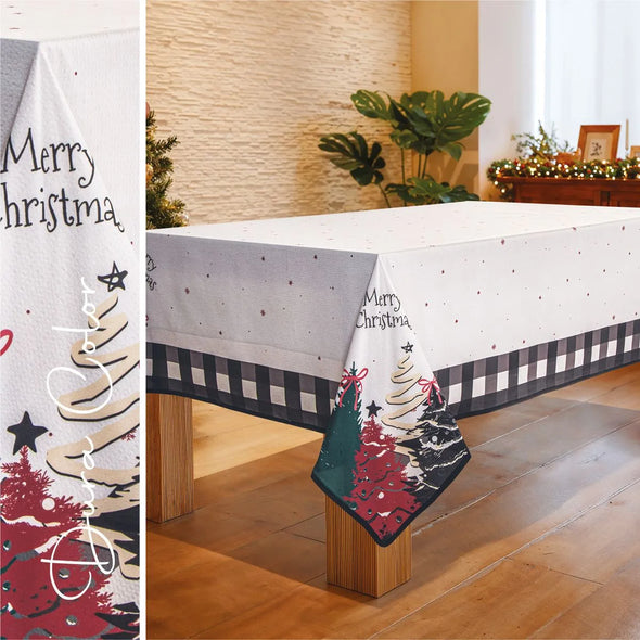 Mantel Rectangular De Cocina Holy Winter