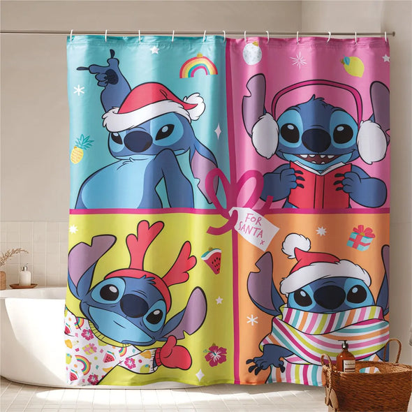 Cortina de Baño Impermeable Stitchmas