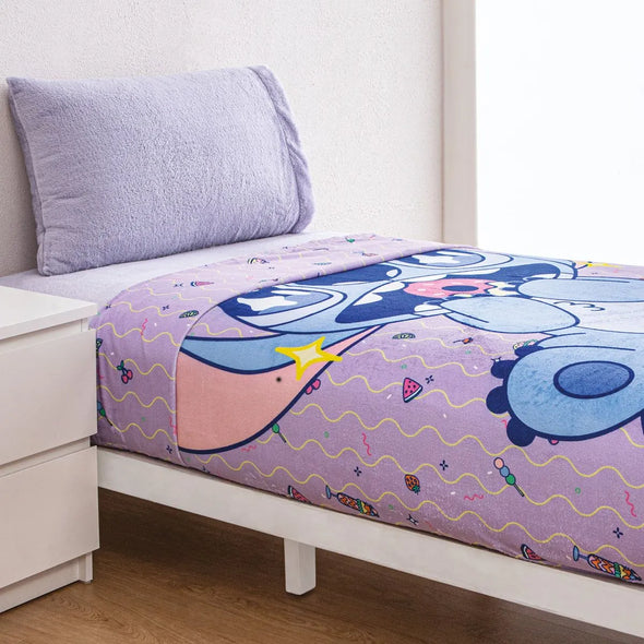 Cobertor Ultra Suave Ligero Stitch Cute +sabanas invernales stitch cute