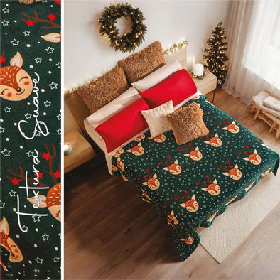 Cobertor Ultrasuave Ligero Reindeer