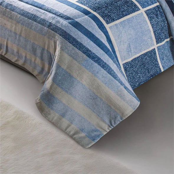 Cobertor Con  Borrega Boston