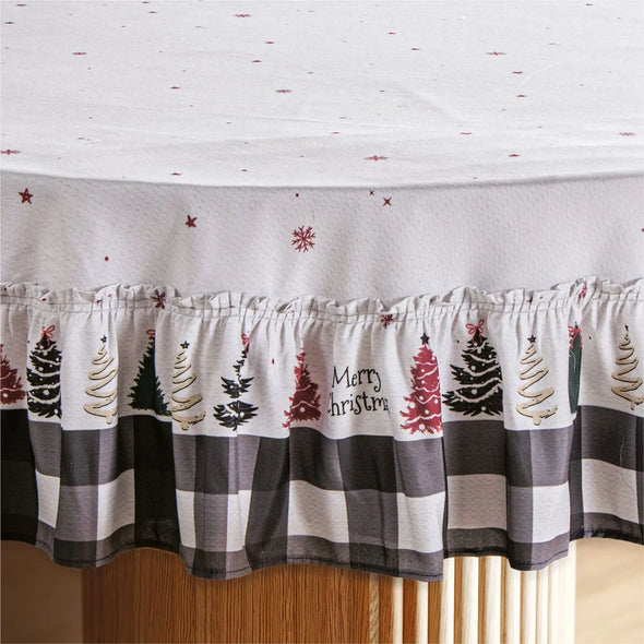 Mantel Circular De Cocina Holy Winter