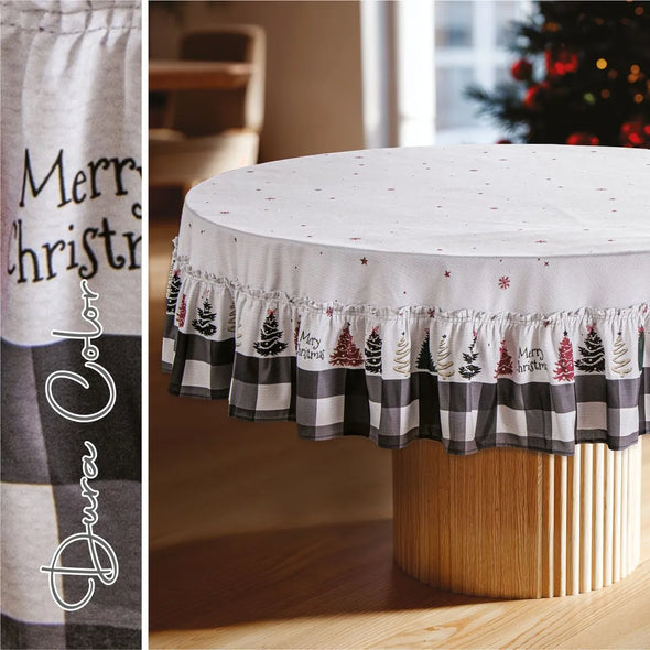 Mantel Circular De Cocina Holy Winter