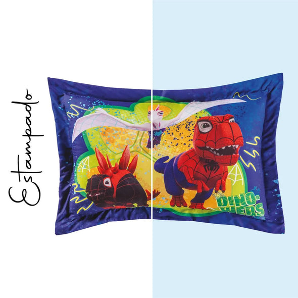 Funda de Almohada Estándar SPIDEY DINO-WEBS