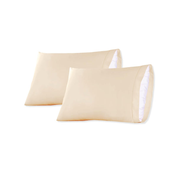 Par De Fundas Esencial Beige