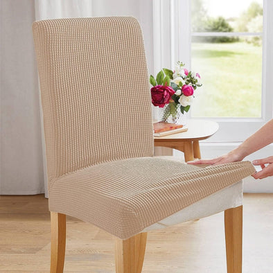 Set de Fundas de Silla Crema/Beige