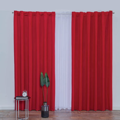 Cortina Neo Rojo