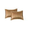 Par De Fundas Velvet Caramel