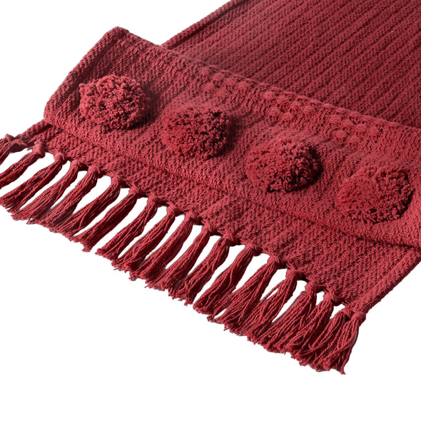 Camino de Mesa Mumbai Rojo