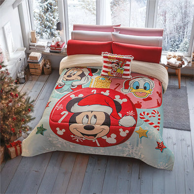 Cobertor Con  Borrega Sweet Christmas