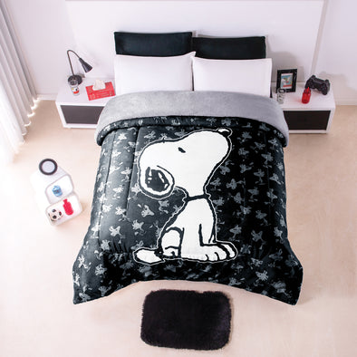 Cobertor Con Borrega Snoopy