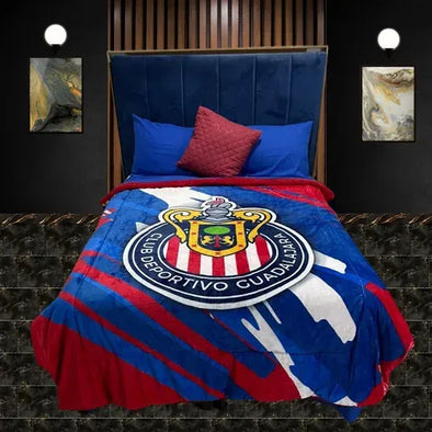 Cobertor de Borrega Chivas Guadalajara