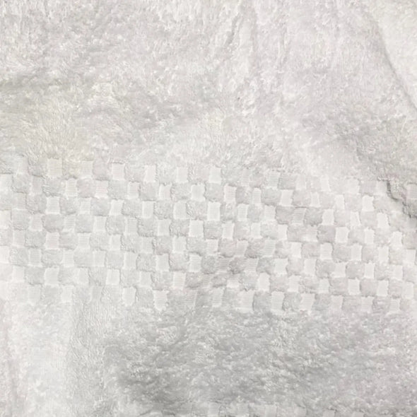 Toalla Medio Baño 100% Algodón Blanco