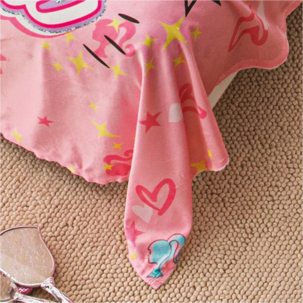 Cobertor Ultra Suave Ligero Barbie Fashion
