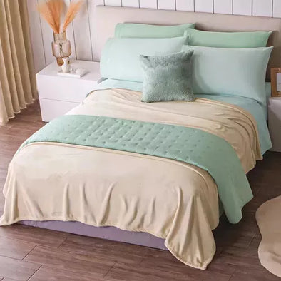 Cobertor Ultra Suave Ligero Beige