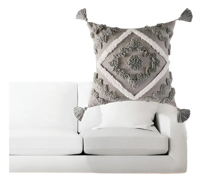 Funda Tufted Mazunte Gris