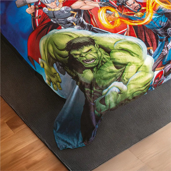 Cobertor Ultra Suave Ligero Super Avengers