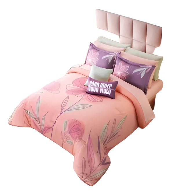 Edredón Lavable Con Fundas y Cojines Kira