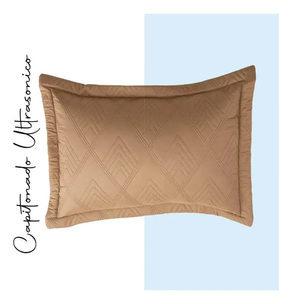 Fundas De Almohada Neo Caramel