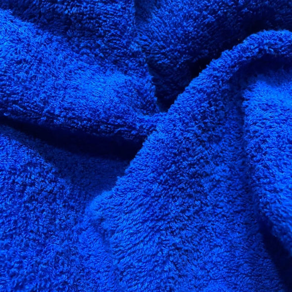Toalla Medio Baño 100% Algodón Azul Pavo