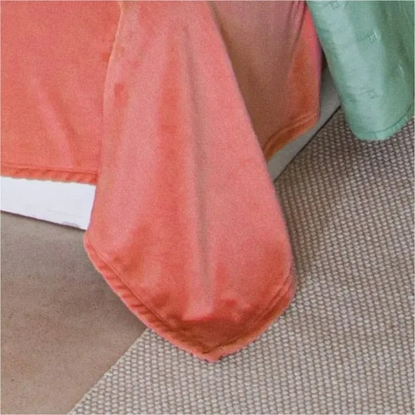 Cobertor Ultra Suave Ligero Deep Rose