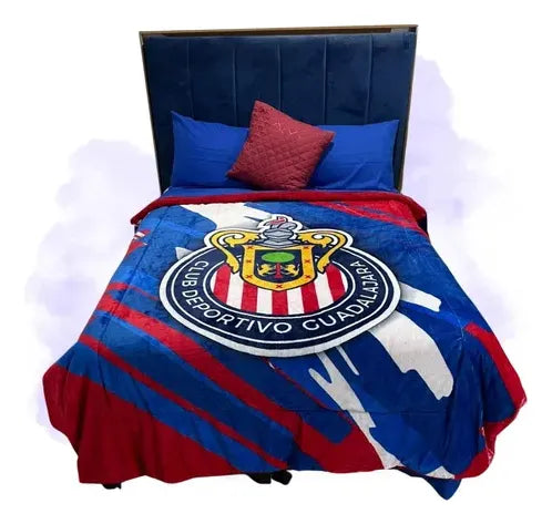 Cobertor de Borrega Chivas Guadalajara