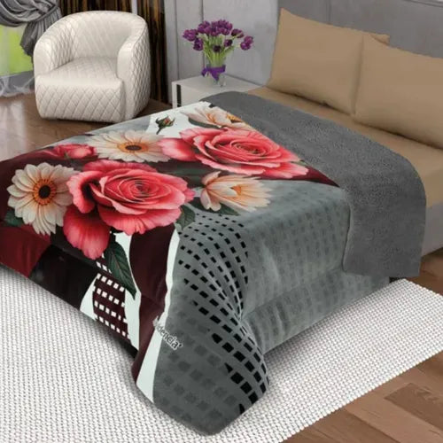 Pack de 2 Cobertores Premium Borrega Matrimonial