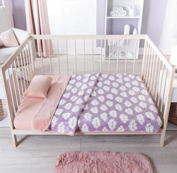 Cobertor Ligero Baby Siberia Nubes