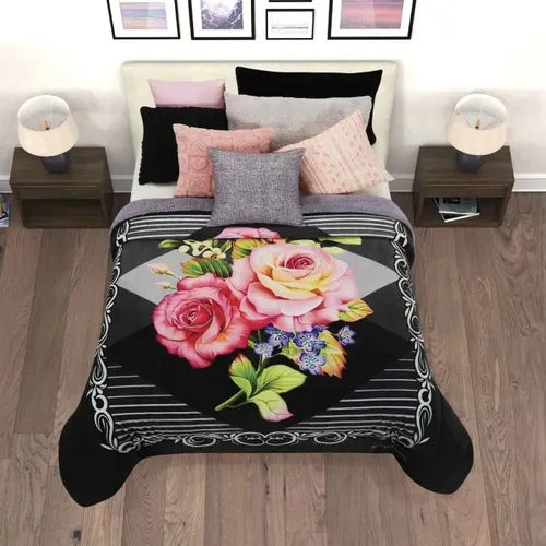 Pack de 2 Cobertores Premium Borrega Matrimonial