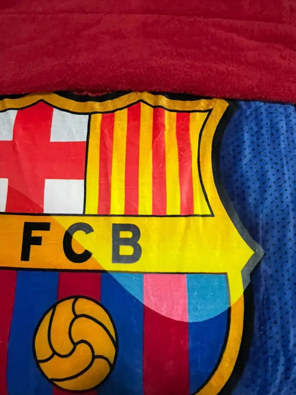 Cobertor de Borrega Barcelona Fc