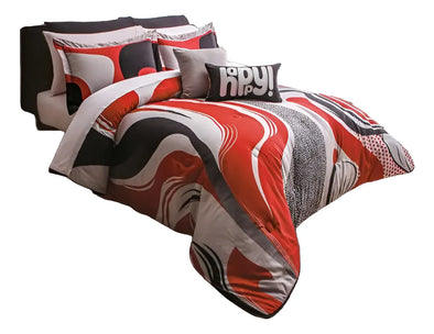 Edredón Lavable Con Fundas y Cojines Sidney