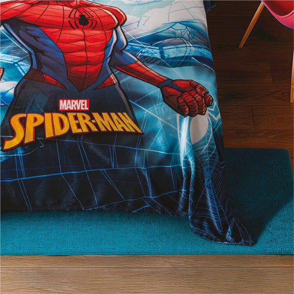 Cobertor Ultra Suave Ligero Spider Man Super