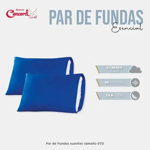 Par De Fundas Esencial Rey